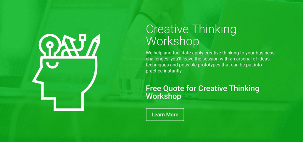 Creative Thinking Workshop, Brainstorming, Design Thinking workshops by UberBrains