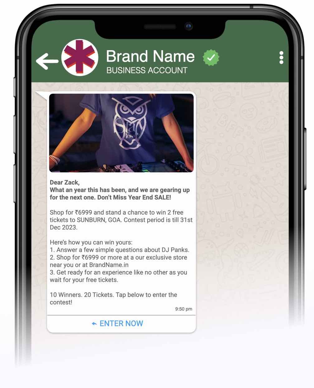 WhatsApp Business Account with Brand Name Verified - with Green Tick - ‎UberBrains-WhatsApp-Marketing-Agency-WA-‎2