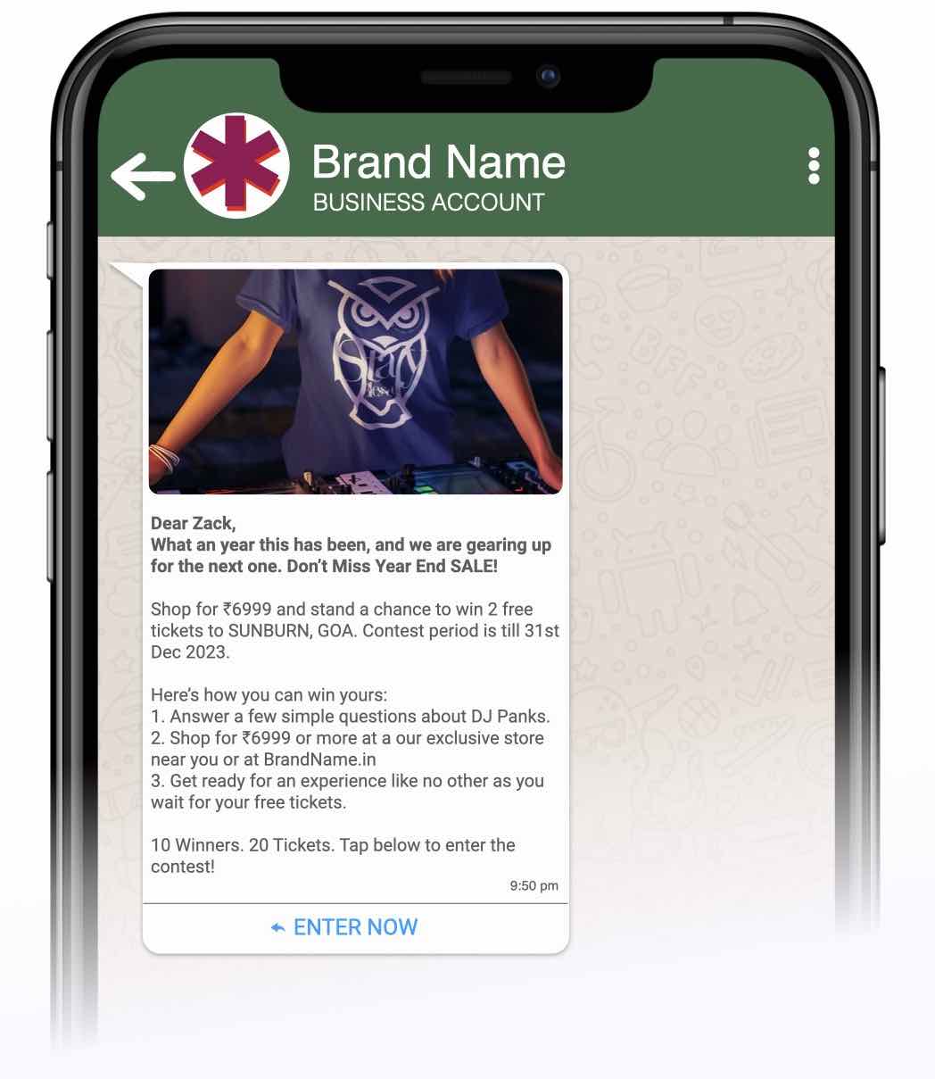 Whatsapp ‎Business Account with Brand Name - ‎UberBrains-WhatsApp-Marketing-Agency-WA-‎2